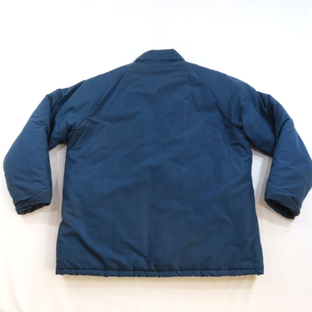 Woolrich Blue Puffer Jacket Zip Up Coat Sz L 1970s - Picture 2 of 9